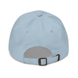 Storymatic hat – Here Comes Trouble (black text)