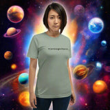 T-Shirt – Ex-superhero (black text)