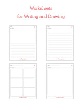 Free Worksheets for Writing and Drawing