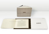 Now Is Always by Vaune Trachtman, hardcover art book shown open with introductory text and title page reading ‘Always.’