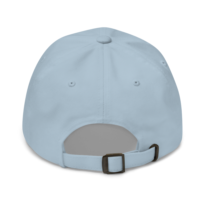 Storymatic hat – Here Comes Trouble (black text)