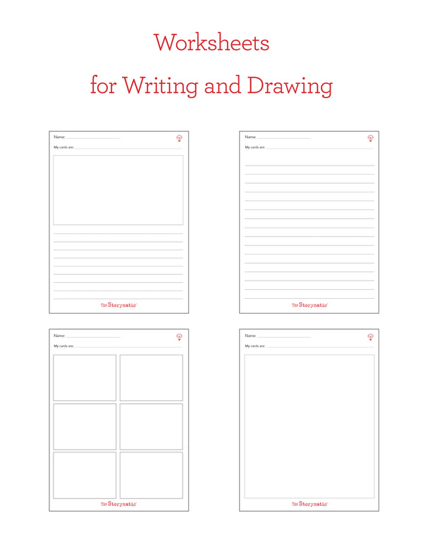 Free Worksheets for Writing and Drawing