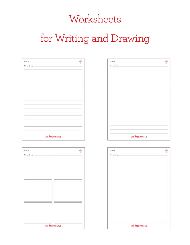 Free Worksheets For Writing And Drawing Storymatic Studios Free worksheets for writing and drawing storymatic studios